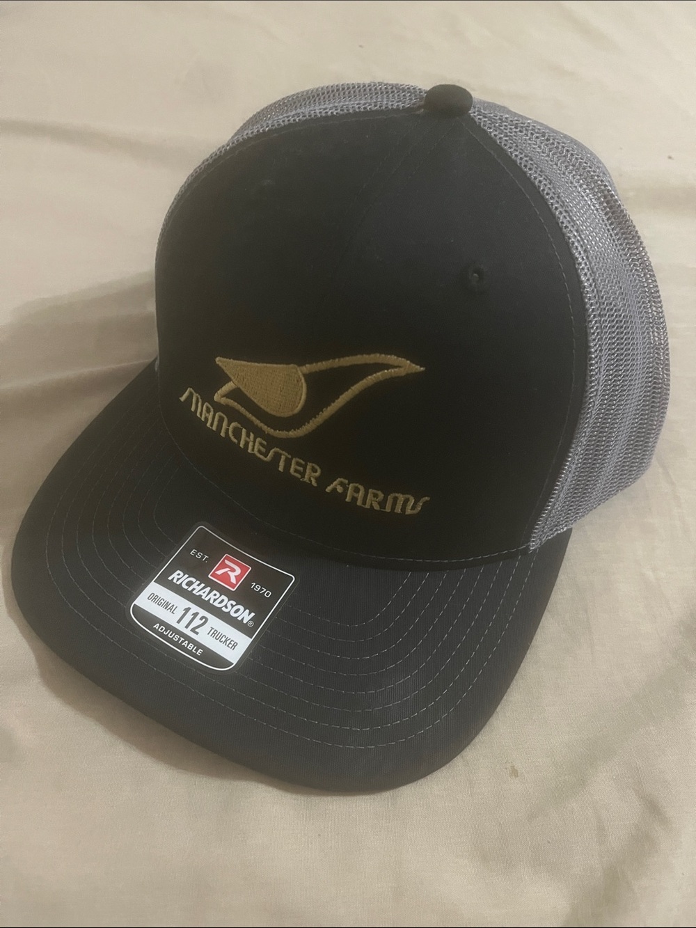 Richardson Manchester Farms NEW Cap Promo Bird Logo Unisex Made in Mexico 2026
